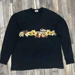 🌊🏄‍♂️ Vintage RON JON SURF SHOP Wraparound Floral LS T-shirt XL (fits like 2XL